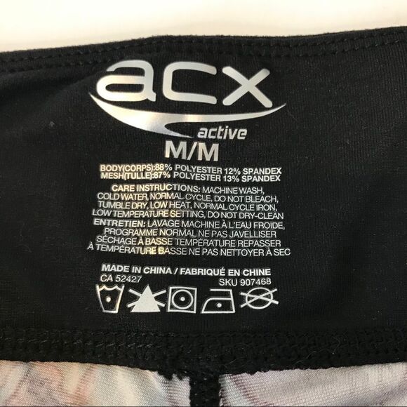 ACX Cropped Leggings w/pockets sz M Exc Cond! - Picture 5 of 5